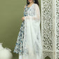 Foil Printed flared kurta pallazos With Dupatta ( JOKPL 2137W D31W 1581 Navy )