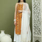 Foil Printed Rayon Kurta Palazzos With Dupatta ( JOKPL 2137W D31W 1583 Mustard )