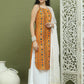 Foil Printed Rayon Kurta Palazzos With Dupatta ( JOKPL 2137W D31W 1583 Mustard )