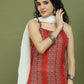 Foil Printed Rayon Kurta Palazzo Dupatta ( JOKPL 2137W D31W 1586 Red )