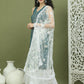 Foil Printed Rayon Kurta Palazzos & Dupatta for Women ( JOKPL 2137W D67W 1575 Blue )
