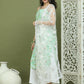 Floral Printed Rayon Kurta Palazzos with Dupatta ( JOKPL 2137W D67W 1578 Green )