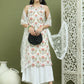Printed Rayon Kurta Palazzo & Dupatta ( JOKPL 2137W D67W 1580 Ivory )
