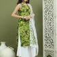 Printed Rayon Kurta Palazzo & Dupatta ( JOKPL 2137W D67W 1580 Olive )