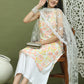 Printed Rayon Kurta Palazzo & Dupatta ( JOKPL 2137W D67W 1580 Sky )