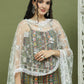 Foil Printed Rayon Kurta Palazzos With Dupatta ( JOKPL 2137W D67W 1583 Olive )