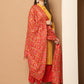 Women Woven Design Kurta with Palazzos & With Dupatta ( JOKPL D37R 1555 Yellow )