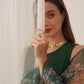 Women Embroidered Sequinned Kurta & Palazzos With Dupatta