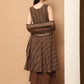 Woven Design flared kurta pallazos dupatta set