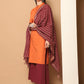 Women Woven Design Orange Kurta with Palazzos & With Dupatta ( JOKPL D51P 1555 Orange )