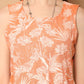 Printed orange flared kurta pallazos dupatta set ( JOKPL D56O 1546 Orange )