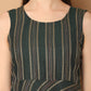 Women Olive Green Woven Design Kantha Work Kurta with Palazzos & With Dupatta ( JOKPL D56O 1554 Olive )