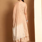 Women Brown Woven Design Flared Kurta with Palazzos & With Dupatta ( JOKPL D59BR 1553 Brown )