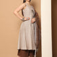 Women Brown Printed Kurta with Palazzos & With Kantha Work Dupatta ( JOKPL D61BR 1557 Brown )