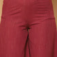 Maroon Woven Design Kantha Work Kurta with Palazzos & With Dupatta ( JOKPL D61M 1566 Maroon )