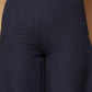 Women Navy Blue Printed Kurta with Palazzos & With Kantha Work Dupatta ( JOKPL D61N 1557 Navy )