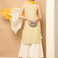 Printed Rayon Yellow Kurta with Palazzos & With Dupatta ( JOKPL D64L 1561 Lemon )