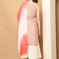 Printed Red Rayon Kurta with Palazzos & With Dupatta ( JOKPL D64R 1561 Red )