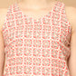 Printed Red Rayon Kurta with Palazzos & With Dupatta ( JOKPL D64R 1561 Red )
