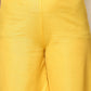 Woven Design Yellow Cotton Kurta with Palazzos & With Dupatta ( JOKPL D65YG 1561 Yellow )