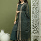 Woven Design straight Kurta Palazzo With Dupatta ( JOKPL D68G 1587 Green )