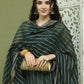 Woven Design straight Kurta Palazzo With Dupatta ( JOKPL D68G 1587 Green )