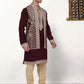 Men's Embroidered Waistcoat and Kurta Pyjama