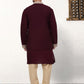 Men's Embroidered Waistcoat and Kurta Pyjama