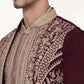 Men's Embroidered Waistcoat and Kurta Pyjama