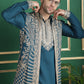 Men's Embroidered Waistcoat and Kurta Pyjama
