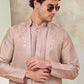 Men's Embroidered Waistcoat and Kurta Pyjama