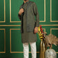 Men's Embroidered Waistcoat and Kurta Pyjama