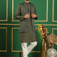 Men's Embroidered Waistcoat and Kurta Pyjama