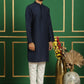 Men's Embroidered Waistcoat and Kurta Pyjama