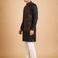 Embroidered Waistcoat and Kurta Pyjama For Men
