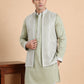 Embroidered Waistcoat and Kurta Pyjama For Men