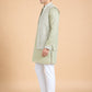 Embroidered Waistcoat and Kurta Pyjama For Men