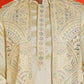 Embroidered Waistcoat and Kurta Pyjama For Men ( JOKPWCS 5168 Yellow )