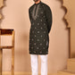 Embroidered Jacket with Classic Olive Kurta Set ( JOKPWCS 5277 Olive ) [FF] [F-4-5]