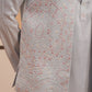 Blue Embroidered Nehru Jacket & Kurta Pyjama Set (JOKPWCS 5370 Blue ) [FF] [I-3]
