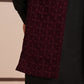 Purple Embroidered Long Shrug with Kurta Pyjama Set (JOKPWCS 592B 4145 Purple )