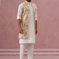 Festive Floral Embroidered Shrug Kurta Set (JOKPWCS 592W 4143 Yellow )