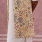 Festive Floral Embroidered Shrug Kurta Set (JOKPWCS 592W 4143 Yellow )