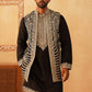 Men's Embroidered Waistcoat and Kurta Pyjama.