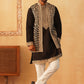 Men's Embroidered Waistcoat and Kurta Pyjama.