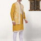 Men's Embroidered Waistcoat and Kurta Pyjama