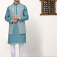 Men's Embroidered Waistcoat and Kurta Pyjama