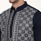 Men's Embroidered Waistcoat and Kurta Pyjama