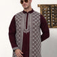 Men's Embroidered Waistcoat and Kurta Pyjama