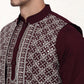 Men's Embroidered Waistcoat and Kurta Pyjama